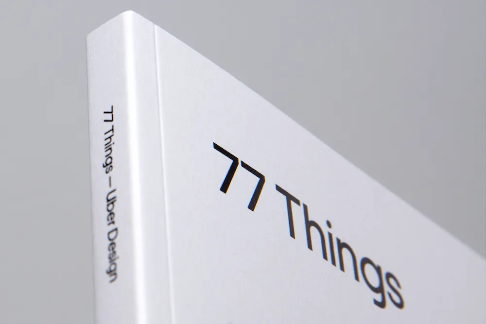 Uber Design's 77 Things book