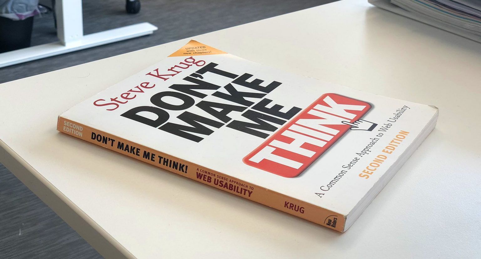 Lessons from Don't Make Me Think